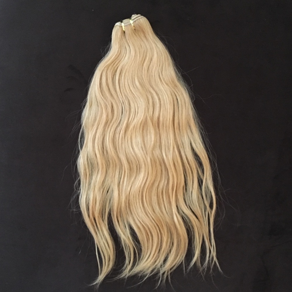 100% Human European Hair 20” Weft Weave Extensions